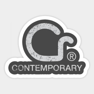 Contemporary Records Sticker